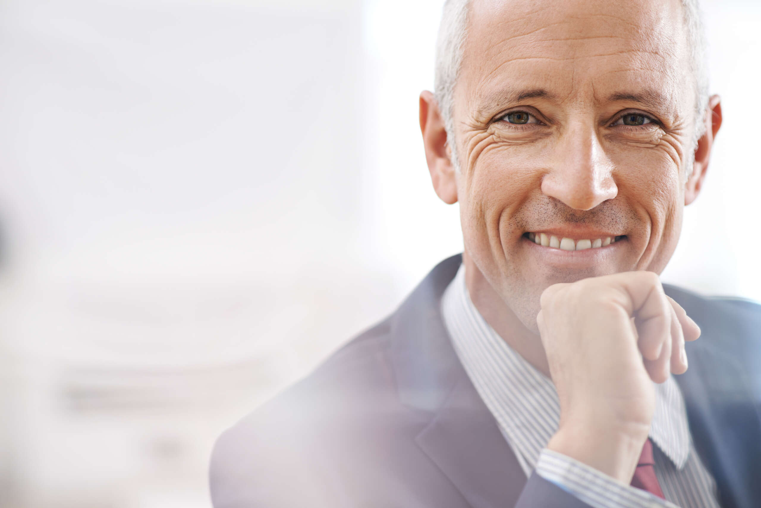 Doing business with a smile.