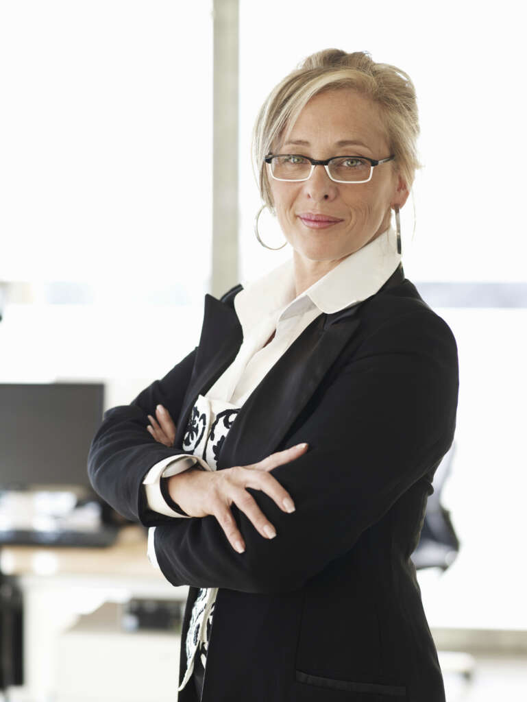 Portrait of business woman in office